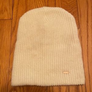 NWOT Free People Ivory Beanie